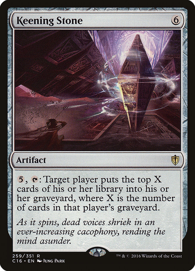Keening Stone [Commander 2016] | Galaxy Games LLC