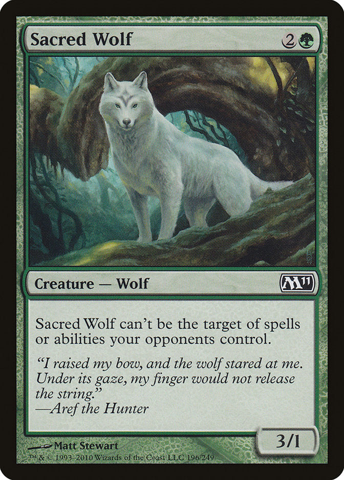 Sacred Wolf [Magic 2011] | Galaxy Games LLC