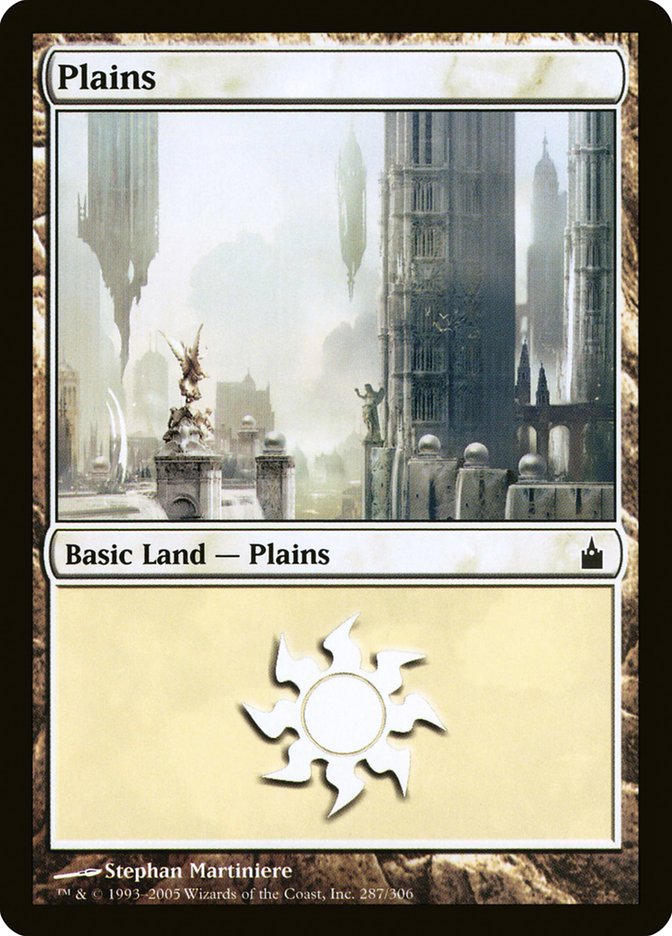 Plains (287) [Ravnica: City of Guilds] | Galaxy Games LLC