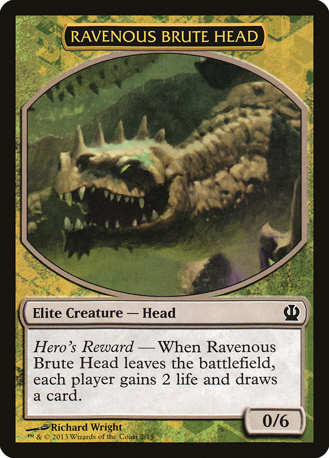 Ravenous Brute Head [Theros Face the Hydra] | Galaxy Games LLC