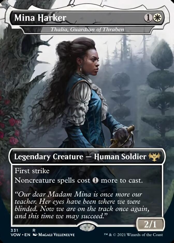 Thalia, Guardian of Thraben - Mina Harker [Innistrad: Crimson Vow] | Galaxy Games LLC