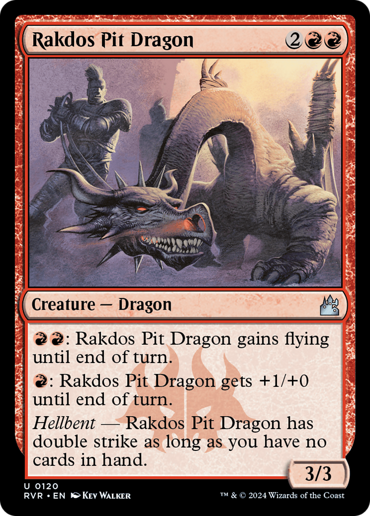 Rakdos Pit Dragon [Ravnica Remastered] | Galaxy Games LLC