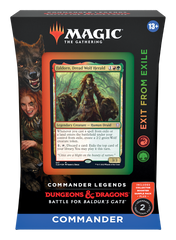 Commander Legends: Battle for Baldur's Gate - Commander Deck (Exit from Exile) | Galaxy Games LLC