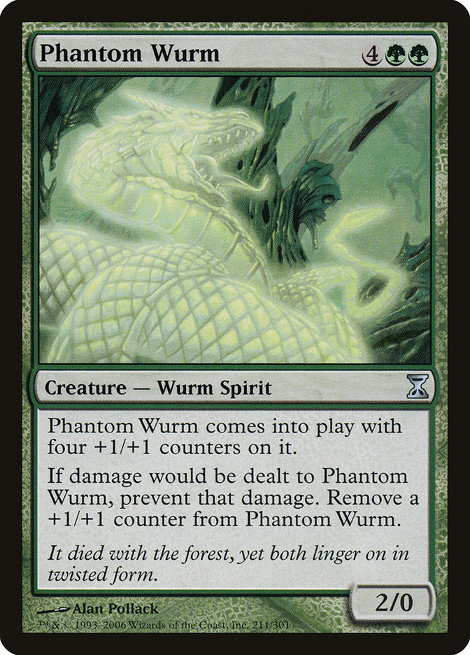 Phantom Wurm [Time Spiral] | Galaxy Games LLC