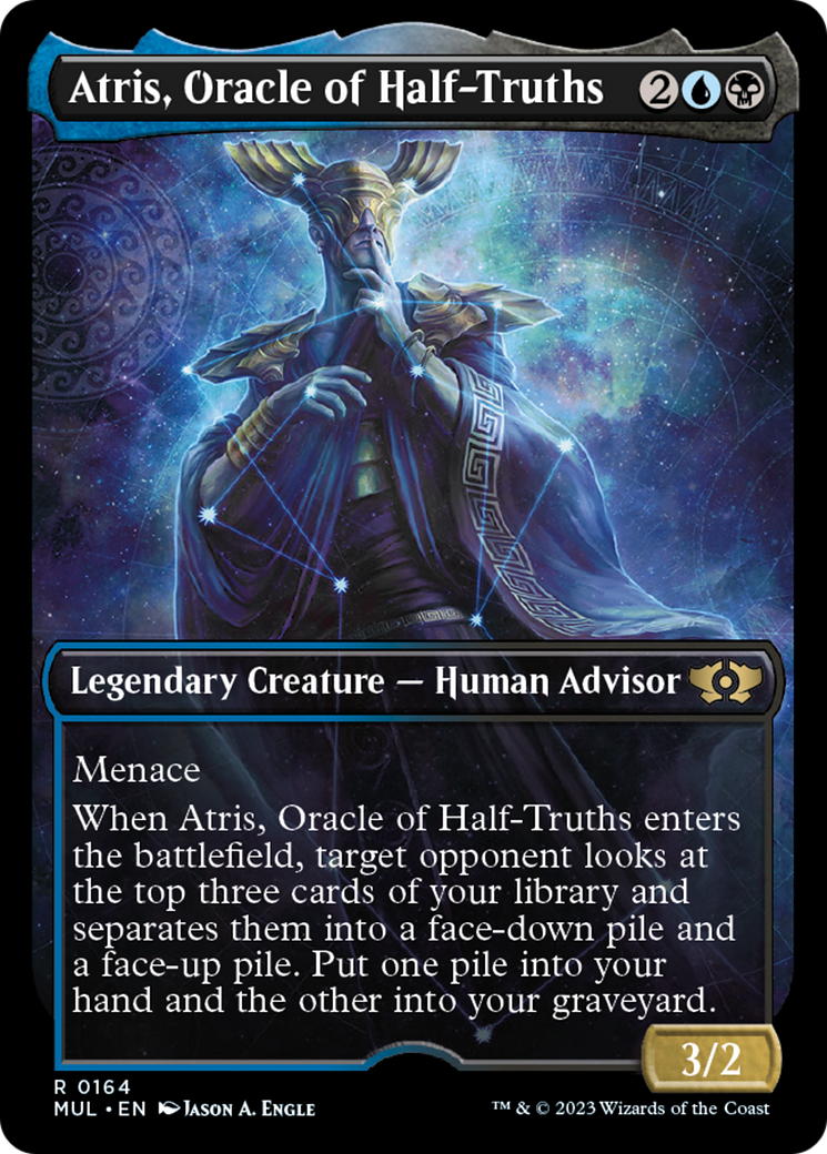 Atris, Oracle of Half-Truths (Halo Foil) [Multiverse Legends] | Galaxy Games LLC