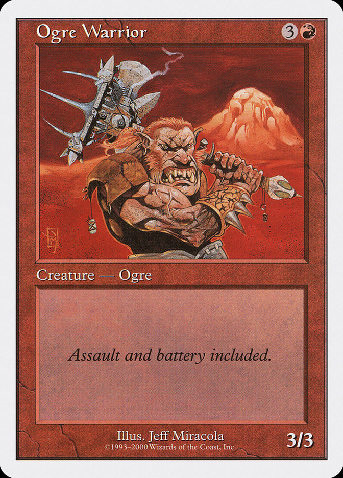Ogre Warrior [Starter 2000] | Galaxy Games LLC