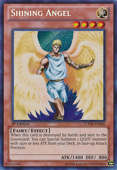 Shining Angel [LCYW-EN236] Secret Rare | Galaxy Games LLC