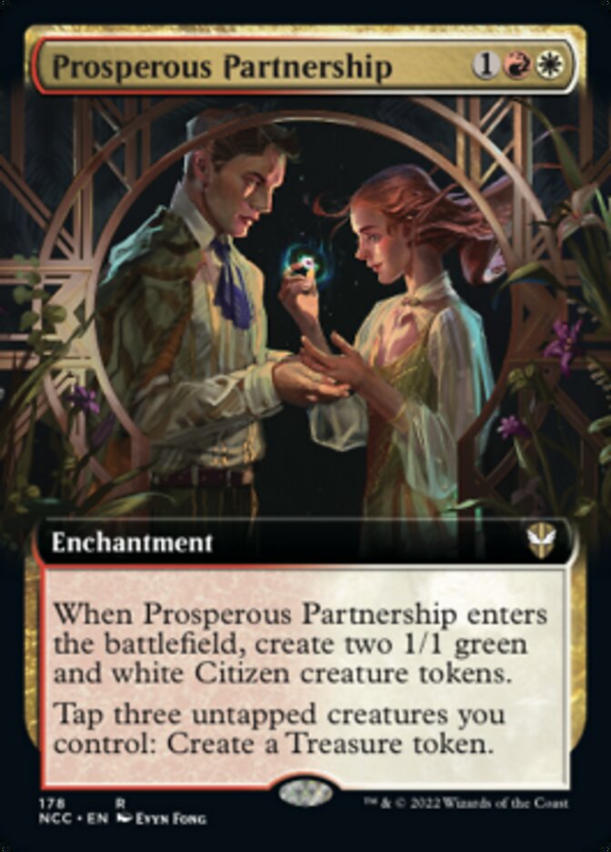 Prosperous Partnership (Extended Art) [Streets of New Capenna Commander] | Galaxy Games LLC