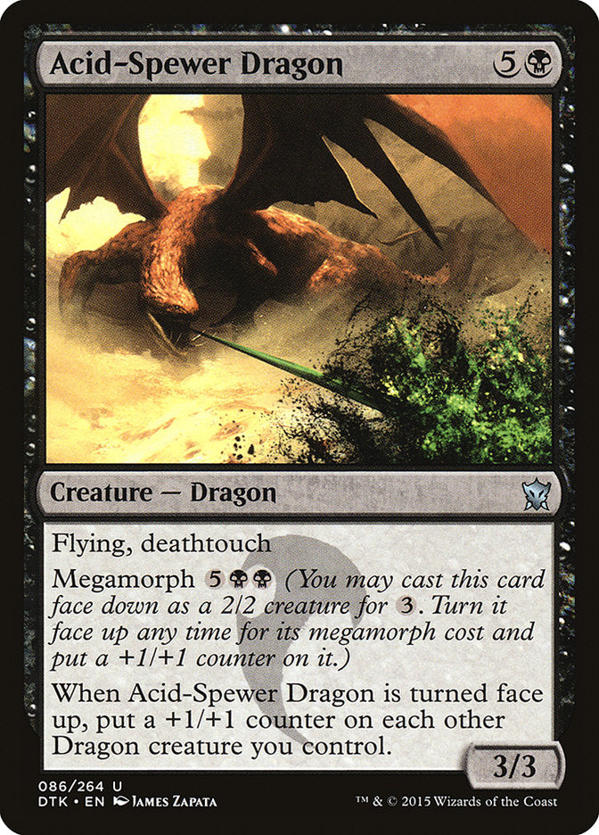 Acid-Spewer Dragon [Dragons of Tarkir] | Galaxy Games LLC