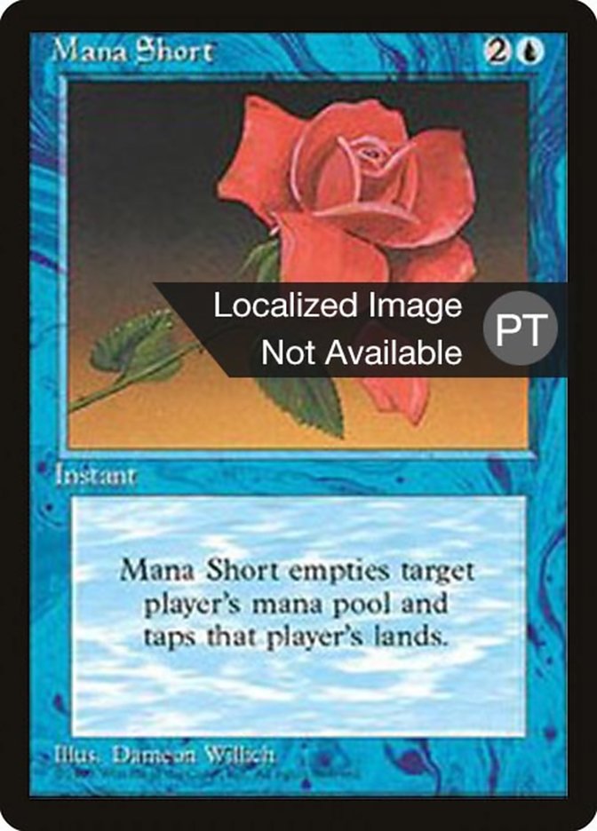 Mana Short [Fourth Edition (Foreign Black Border)] | Galaxy Games LLC