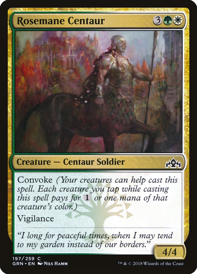 Rosemane Centaur [Guilds of Ravnica] | Galaxy Games LLC