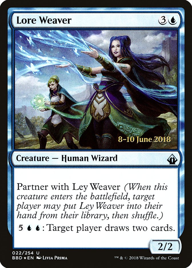 Lore Weaver [Battlebond Prerelease Promos] | Galaxy Games LLC