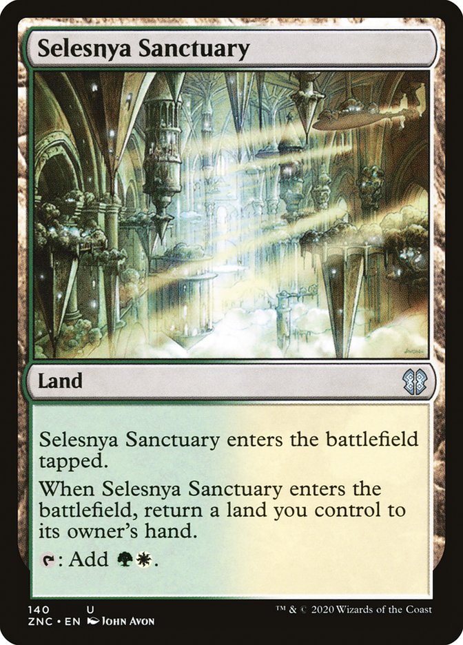 Selesnya Sanctuary [Zendikar Rising Commander] | Galaxy Games LLC