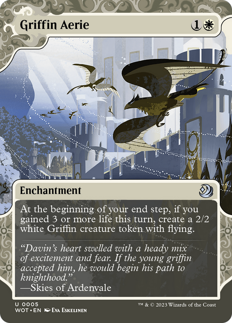 Griffin Aerie [Wilds of Eldraine: Enchanting Tales] | Galaxy Games LLC