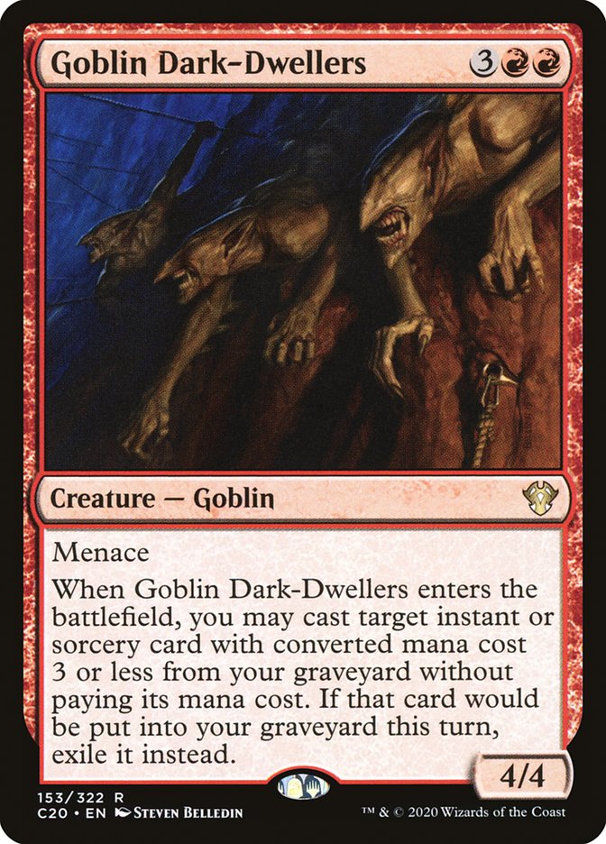 Goblin Dark-Dwellers [Commander 2020] | Galaxy Games LLC