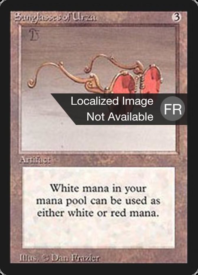 Sunglasses of Urza [Foreign Black Border] | Galaxy Games LLC