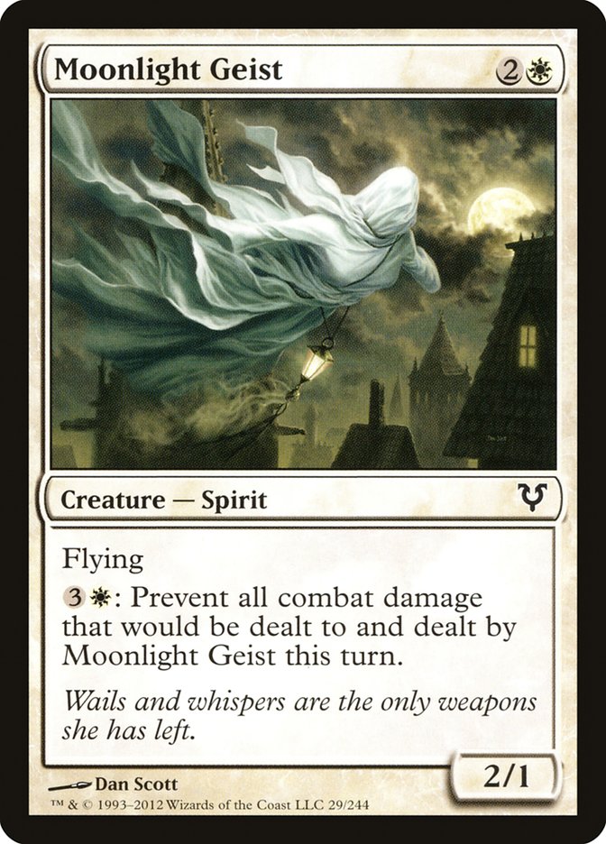 Moonlight Geist [Avacyn Restored] | Galaxy Games LLC