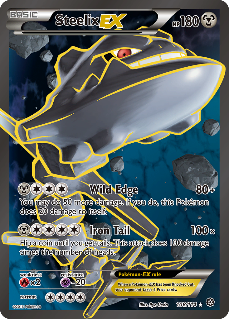 Steelix EX (108/114) [XY: Steam Siege] | Galaxy Games LLC