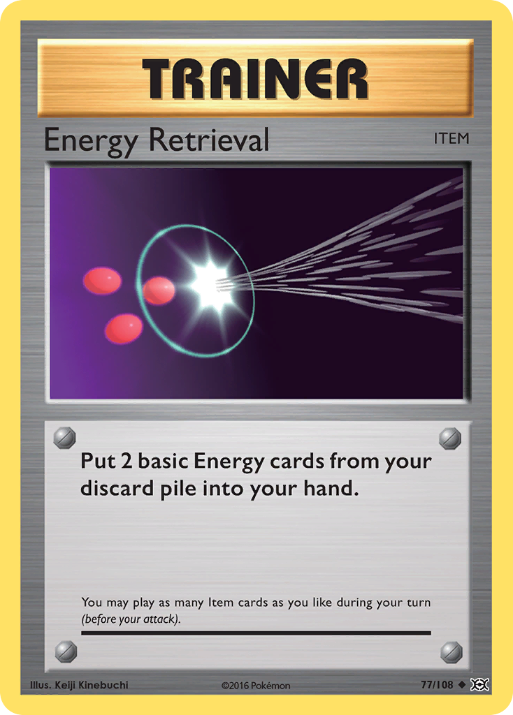 Energy Retrieval (77/108) [XY: Evolutions] | Galaxy Games LLC