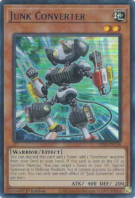 Junk Converter (Blue) [LDS3-EN118] Ultra Rare | Galaxy Games LLC