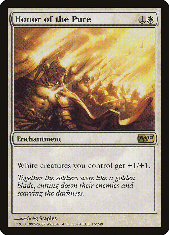 Honor of the Pure [Magic 2010] | Galaxy Games LLC