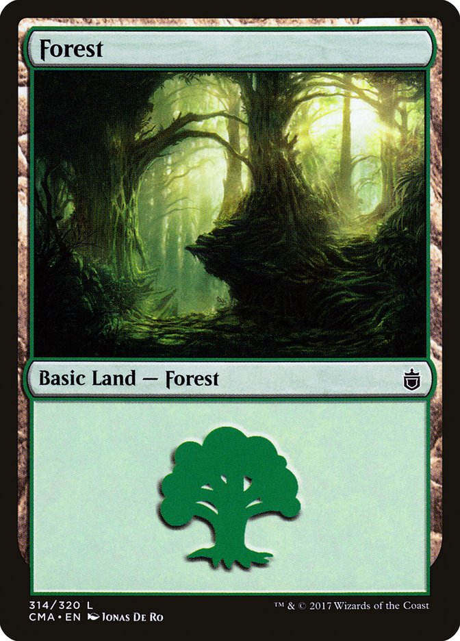 Forest (314) [Commander Anthology] | Galaxy Games LLC