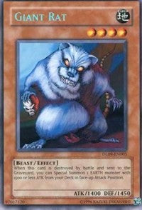 Giant Rat (Blue) [DL09-EN005] Rare | Galaxy Games LLC