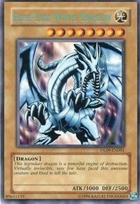 Blue-Eyes White Dragon (Blue) [DL09-EN001] Rare | Galaxy Games LLC