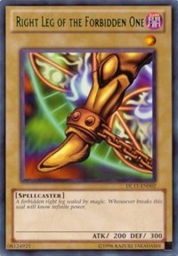 Right Leg of the Forbidden One (Purple) [DL11-EN002] Rare | Galaxy Games LLC