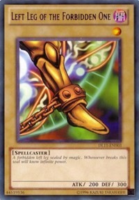 Left Leg of the Forbidden One (Red) [DL11-EN003] Rare | Galaxy Games LLC