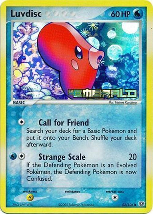 Luvdisc (53/106) (Stamped) [EX: Emerald] | Galaxy Games LLC