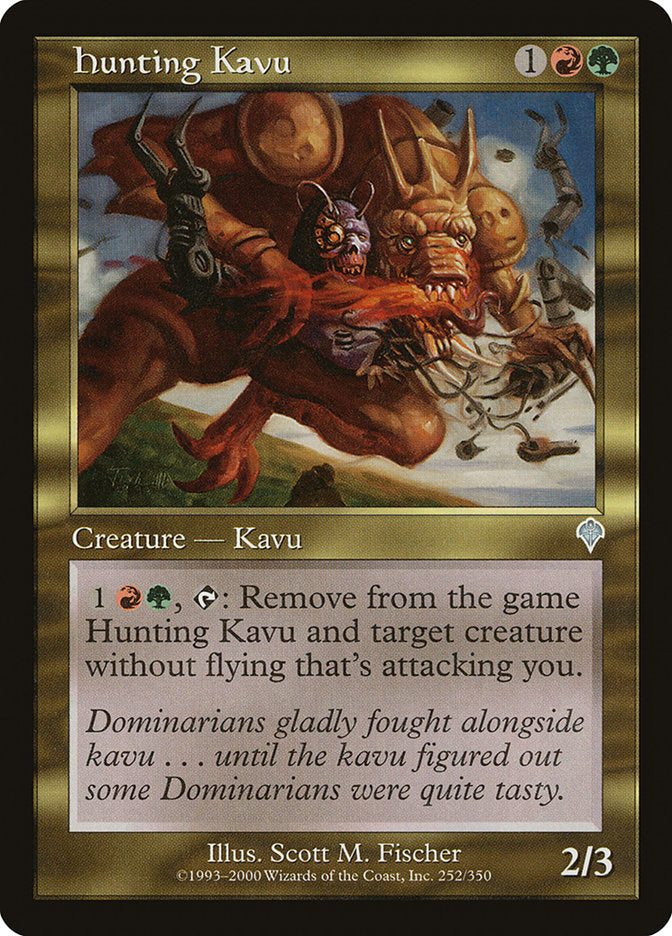 Hunting Kavu [Invasion] | Galaxy Games LLC