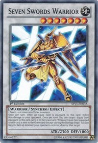 Seven Swords Warrior [SP13-EN048] Common | Galaxy Games LLC