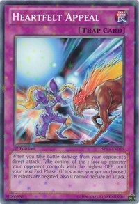 Heartfelt Appeal [SP13-EN036] Starfoil Rare | Galaxy Games LLC