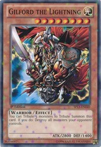 Gilford the Lightning [SP13-EN040] Starfoil Rare | Galaxy Games LLC