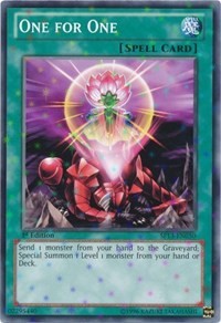 One for One [SP13-EN050] Starfoil Rare | Galaxy Games LLC