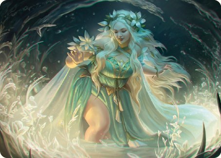 Goldberry, River-Daughter Art Card [The Lord of the Rings: Tales of Middle-earth Art Series] | Galaxy Games LLC