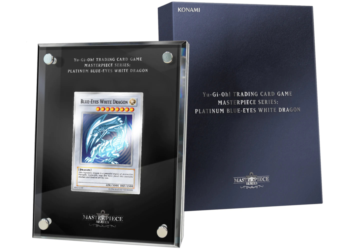 Masterpiece Series: Platinum Blue-Eyes White Dragon | Galaxy Games LLC