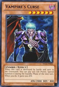 Vampire's Curse (Purple) [DL16-EN003] Rare | Galaxy Games LLC