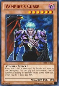 Vampire's Curse (Red) [DL16-EN003] Rare | Galaxy Games LLC