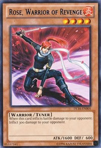 Rose, Warrior of Revenge (Blue) [DL16-EN005] Rare | Galaxy Games LLC