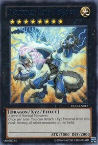 Thunder End Dragon (Blue) [DL16-EN012] Rare | Galaxy Games LLC