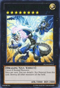 Thunder End Dragon (Green) [DL16-EN012] Rare | Galaxy Games LLC