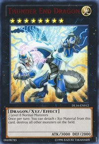 Thunder End Dragon (Red) [DL16-EN012] Rare | Galaxy Games LLC