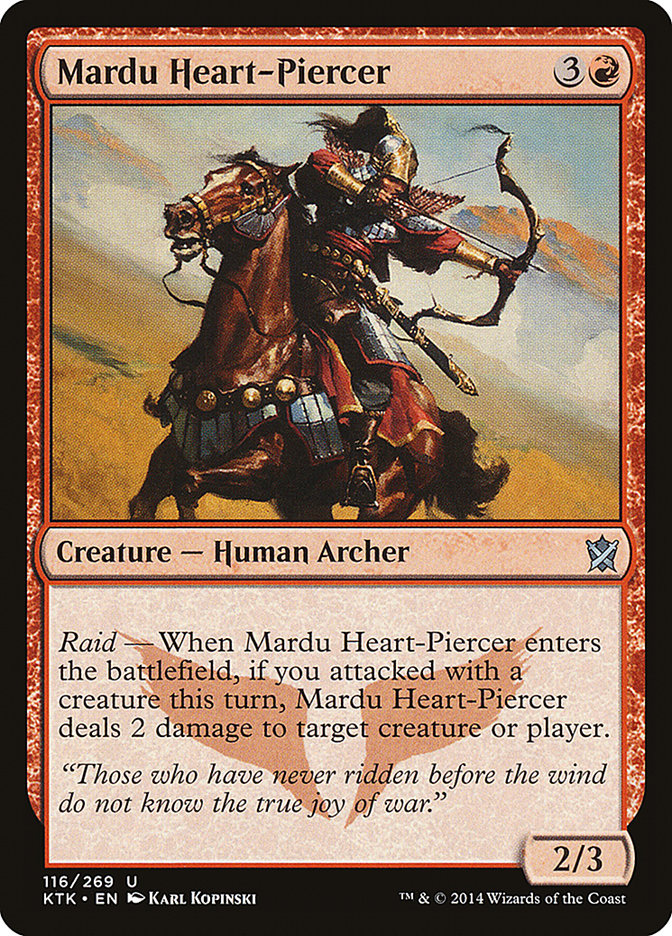 Mardu Heart-Piercer [Khans of Tarkir] | Galaxy Games LLC