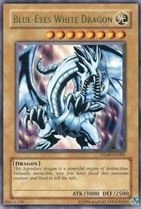 Blue-Eyes White Dragon (Green) [DL09-EN001] Rare | Galaxy Games LLC