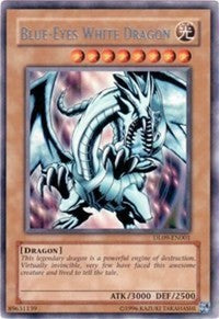 Blue-Eyes White Dragon (Silver) [DL09-EN001] Rare | Galaxy Games LLC