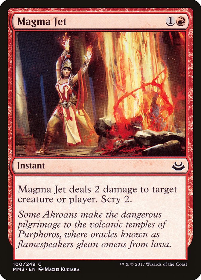 Magma Jet [Modern Masters 2017] | Galaxy Games LLC