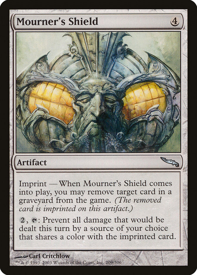 Mourner's Shield [Mirrodin] | Galaxy Games LLC