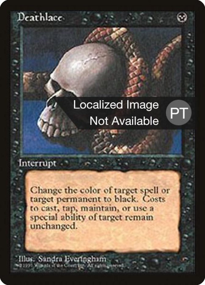 Deathlace [Fourth Edition (Foreign Black Border)] | Galaxy Games LLC